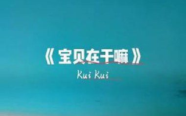 宝贝在干嘛吉他谱_KuiKui_G调_变调夹不夹_网络转载