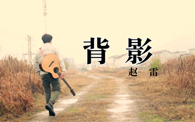 背影吉他谱_赵雷_D调_变调夹降半音调弦_网络转载