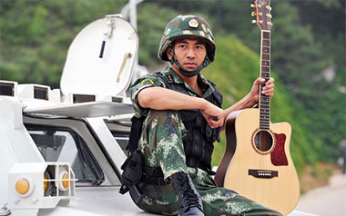 兵心吉他谱_阿振_C调_变调夹4品_网络转载