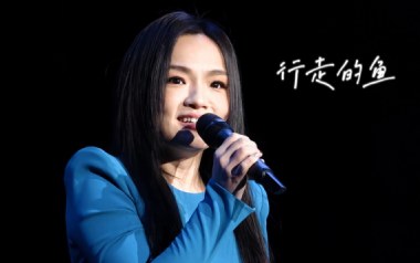 行走的鱼吉他谱_徐佳莹_G调_变调夹2品_蓝天吉他