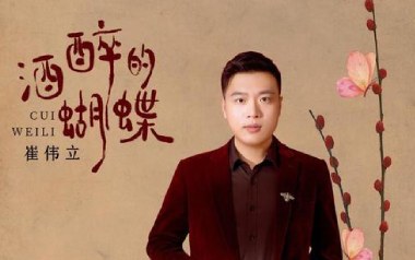 酒醉的蝴蝶吉他谱_崔伟立_G调_变调夹2品_深蓝雨吉他的教程