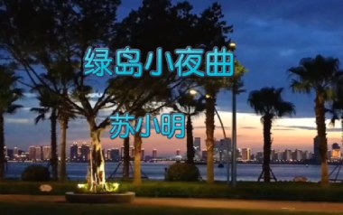 绿岛小夜曲吉他谱_苏小明_C调_变调夹1品_大茨花