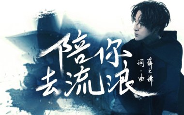 陪你去流浪吉他谱_薛之谦_C调_变调夹1品_无限延音