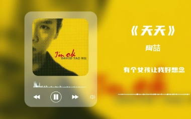 天天吉他谱_陶喆_C调_变调夹不夹_喵了个艺的教程
