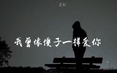 我曾像傻子一样爱你吉他谱_老板_G调_变调夹3品_大卫吉他