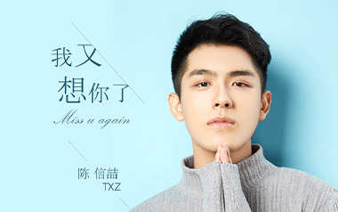 我又想你了吉他谱_陈信喆_G调_变调夹降半音调弦_网络转载
