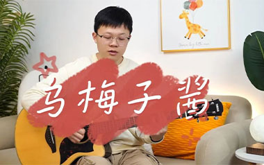 乌梅子酱吉他谱_李荣浩_G调_变调夹2品_山山吉他