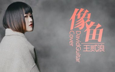 像鱼吉他谱_王贰浪_G调_变调夹4品_吴先生TAB
