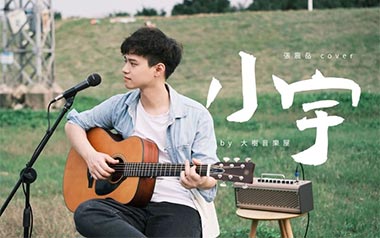 小宇吉他谱_张震岳_C调_变调夹降半音调弦_大树音乐屋的教程