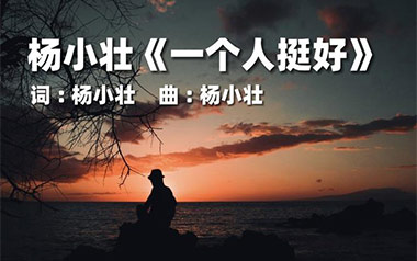 一个人挺好吉他谱_杨小壮_C调_变调夹5品_完形吉他的教程