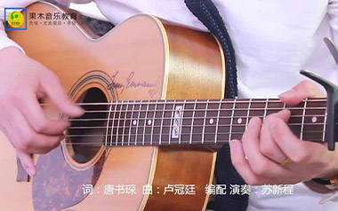 一生所爱吉他谱_卢冠廷_标准调弦_变调夹不夹_果木浪子