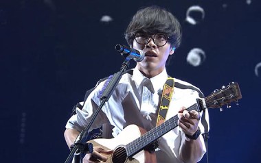 鱼仔吉他谱_卢广仲_C调_变调夹降半音调弦_吴先生TAB