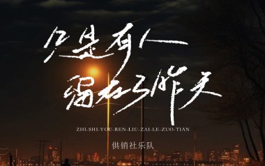 只是有人留在了昨天吉他谱_供销社乐队_C调_变调夹不夹_濮宇