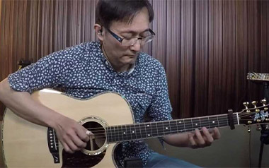 左岸印象吉他谱_董运昌_标准调弦_变调夹不夹_弹琴吧